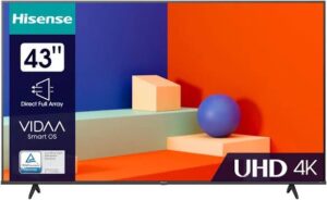 Hisense 43A6N 43-inch 4K UHD Smart TV